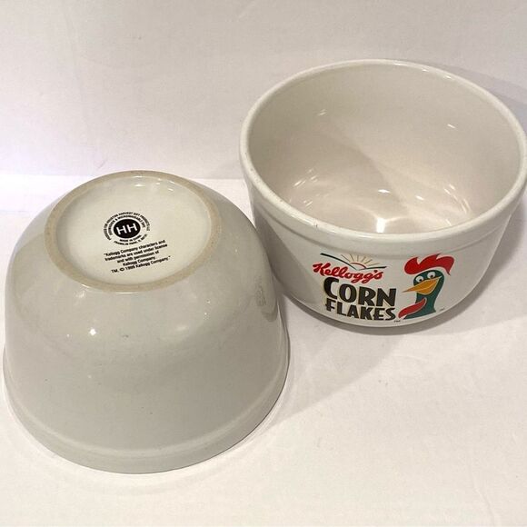 Vintage 1999 Kellogg’s Corn Flakes Bowls (Set of 2) - Picture 4 of 4